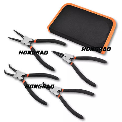 Polegada interna e externo 4PCS 5pc de Ring Pliers Circlip Pliers Retaining 7 da pressão
