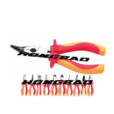 6 8&quot; VDE 1000V isolaram C.A. de corte lateral 150mm elétrico 200mm de Bent Nose Pliers do cortador do alicate