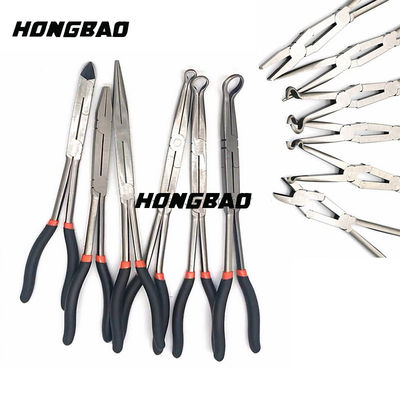 11&quot; Bent Nose Long Reach Pliers ajustou o acréscimo por muito tempo que o grampo dobrado 45 graus se curvou