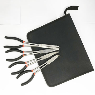 11&quot; alicates de nariz de agulha longos extra do alcance ajustou a multi agulha de friso Bent Nose