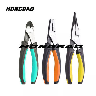 5/7&quot; alicates longos resistentes do nariz para a joia que faz o corte isolaram 66# poderoso