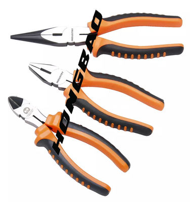 6&quot; 7&quot; nariz longo polegada isolada 200mm do alicate 8 da combinação 185mm EUA de tipo americano