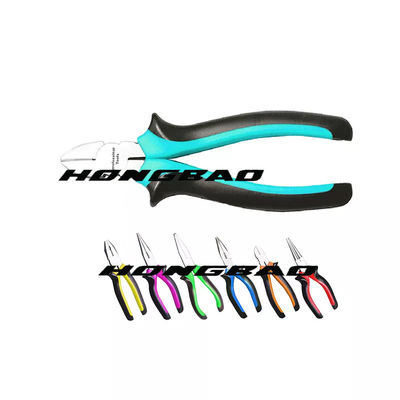 O eletricista longo Insulated Combination Plier do nariz deixa cair o punho macio forjado 6&quot; 7&quot; 8&quot; europeu