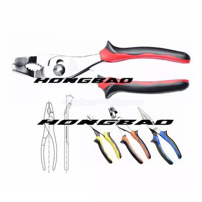 Alicates 8&quot; múltiplo Multigrip de Bent Angle Nose Slip Joint em espaço limitado limitado