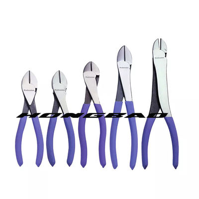 8&quot; 7 polegadas corte lateral principal grande gordo Bent Body de 5 alicates diagonais do cortador da polegada