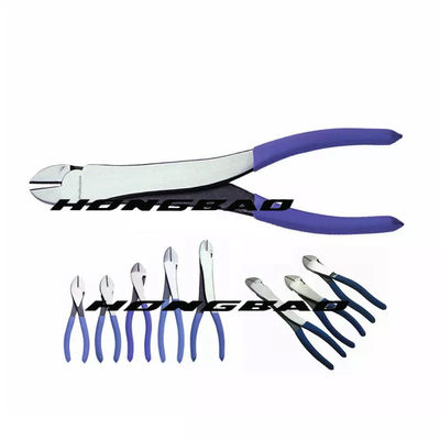 4-1/2 dentro. 6-1/2 7&quot; corte lateral principal grande diagonal Bent Body Chrome Vanadium Steel dos cortadores de fio