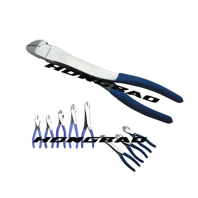 200mm Bent Nose Pliers For Jewellery longo que faz a pesca cortadores diagonais de 10&quot; 6 polegadas