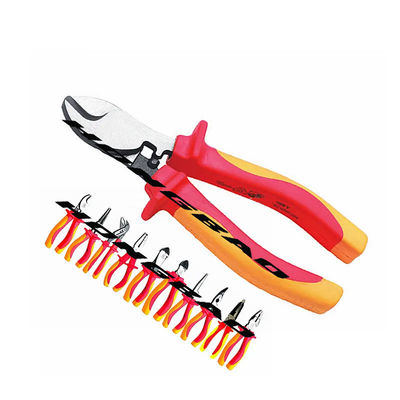 6 7 8&quot; alicates isolados VDE da combinação da borda do aumento do grupo de ferramentas dos eletricistas tomam partido juiz de linha Pliers do cortador