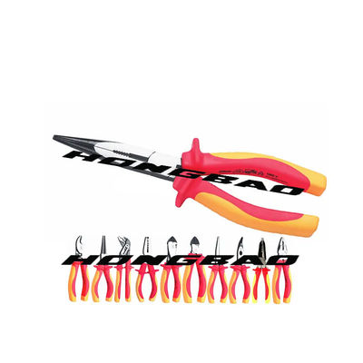6 7 8&quot; alicates isolados VDE da combinação da borda do aumento do grupo de ferramentas dos eletricistas tomam partido juiz de linha Pliers do cortador