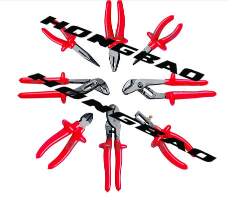 6&quot; aperto mergulhado 1000V isolaram o eletricista elétrico Wire Strip Pliers da tensão universal de Pliers CRV 1000 V do descascador de fios