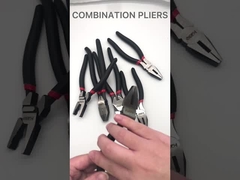 Os EUA prendem o corte do alicate que isolado da combinação o aço carbono comum mergulhado segura 6