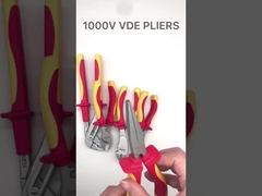 a ferramenta do VDE 1000V ajustou 200mm que os alicates de descascamento isolados 8 polegadas do fio cabografam o friso