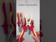 o VDE 1000v isolou Calibre de diâmetro de fios 22 das ferramentas 18 14 alicates de friso CRV 6